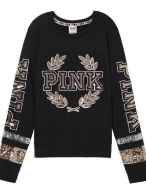 PINK VS MEGA BLING RARE/ HTF SWEATER MEDIUM